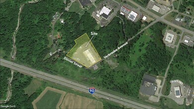 42 Verbraska Ave, Amsterdam, NY - aerial  map view