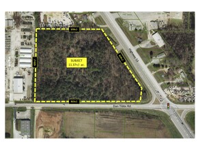 Hwy 53, Huntsville, AL - aerial  map view