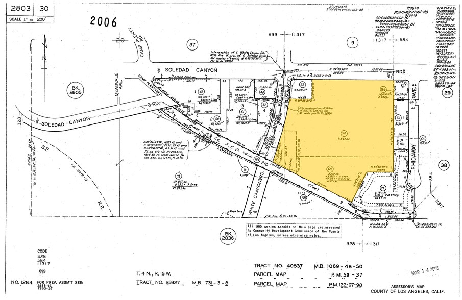 19120-19242 Soledad Canyon Rd, Santa Clarita, CA for rent - Plat Map - Image 2 of 5