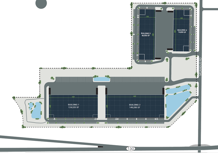 McAngus Rd & TX 130, Del Valle, TX for rent - Site Plan - Image 2 of 6