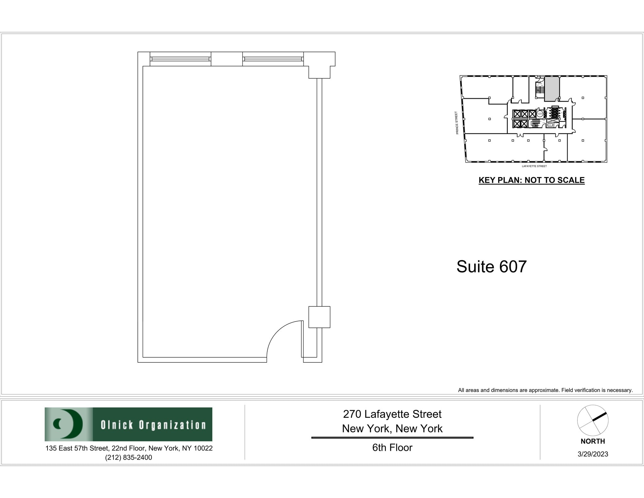 270 Lafayette St, New York, NY to rent Site Plan- Image 1 of 1