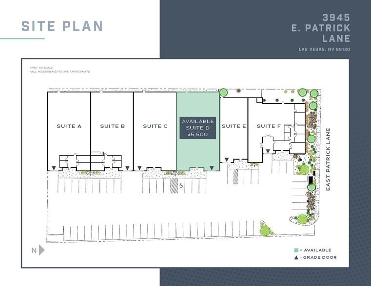 3945 E Patrick Ln, Las Vegas, NV for rent - Site Plan - Image 2 of 13