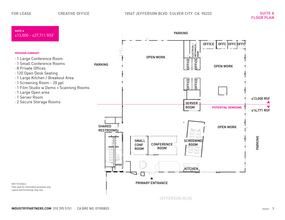 10567 Jefferson Blvd, Culver City, CA for rent Floor Plan- Image 1 of 1