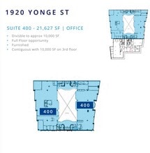 1910-1920 Yonge St, Toronto, ON to rent Floor Plan- Image 1 of 1