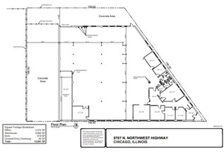 5707 N Northwest Hwy, Chicago, IL for rent Floor Plan- Image 1 of 1