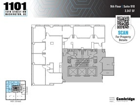 1101 14th St NW, Washington, DC for rent Floor Plan- Image 1 of 1