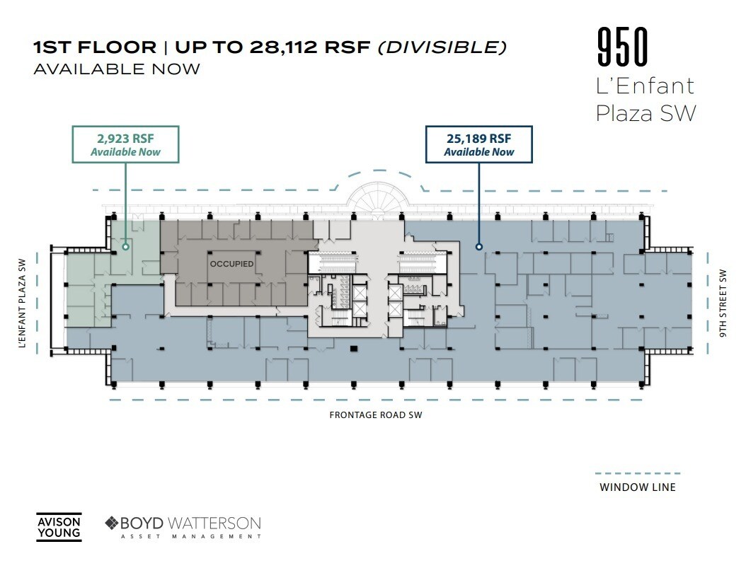 950 L'Enfant Plz SW, Washington, DC to rent Floor Plan- Image 1 of 1