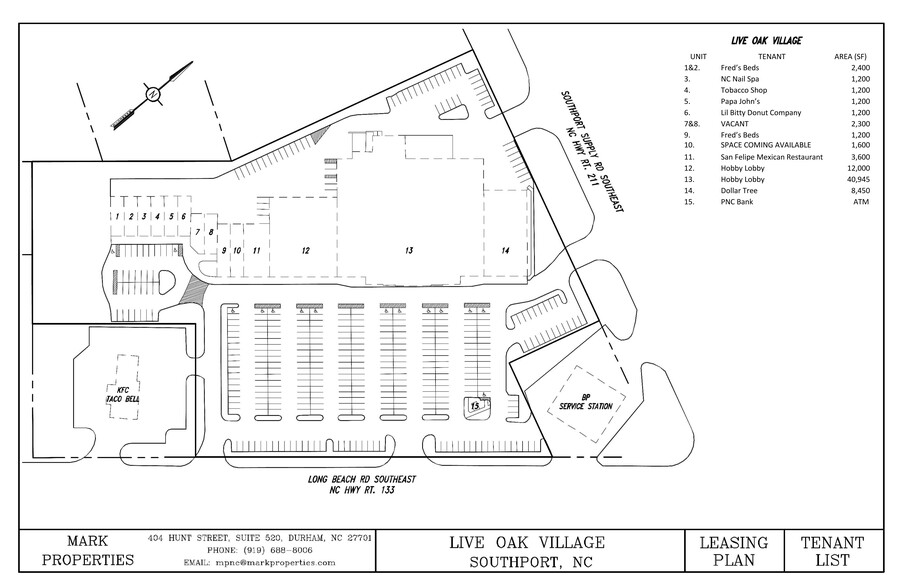 4961 Long Beach Rd SE, Southport, NC for rent - Site Plan - Image 1 of 2