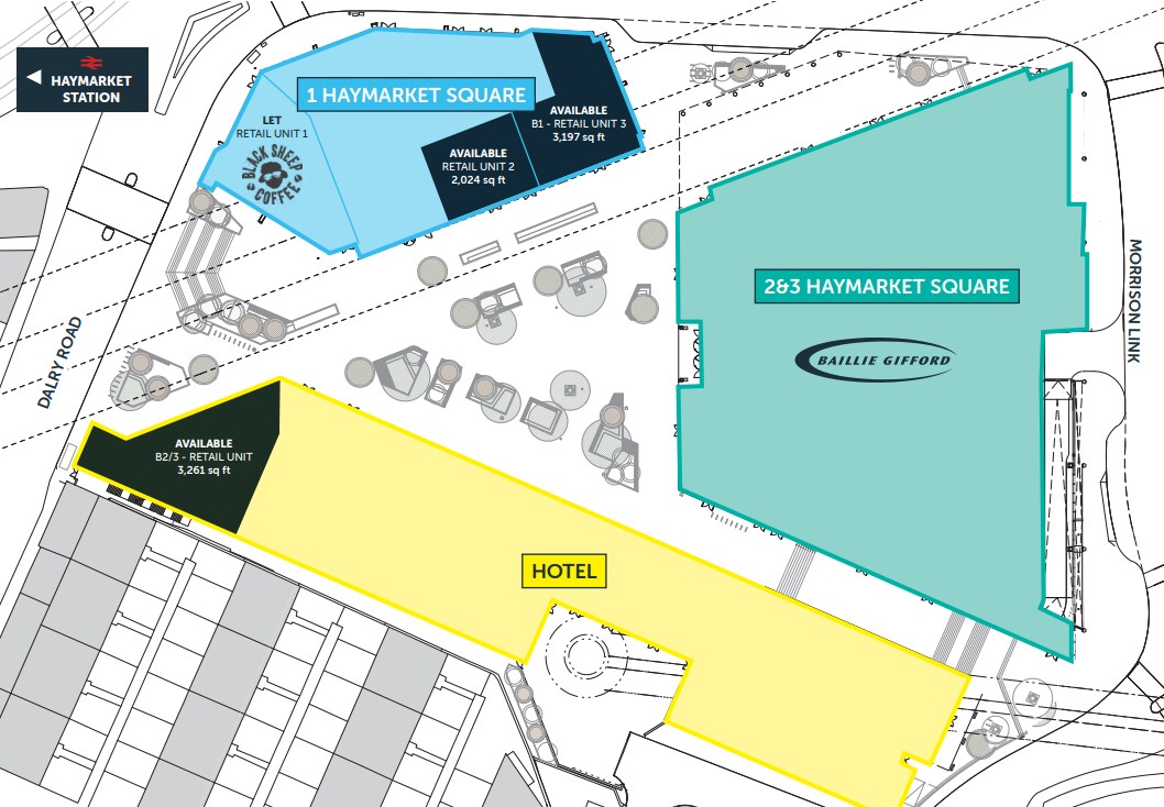 Haymarket, Edinburgh for sale Site Plan- Image 1 of 1