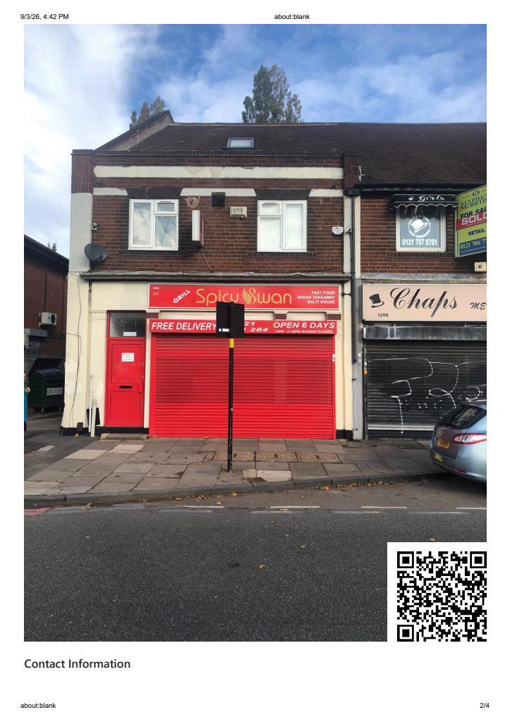 1396 Coventry Rd, Birmingham to rent Building Photo- Image 1 of 4