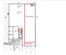 12301 NW 116th Ave, Medley, FL to rent Site Plan- Image 2 of 5