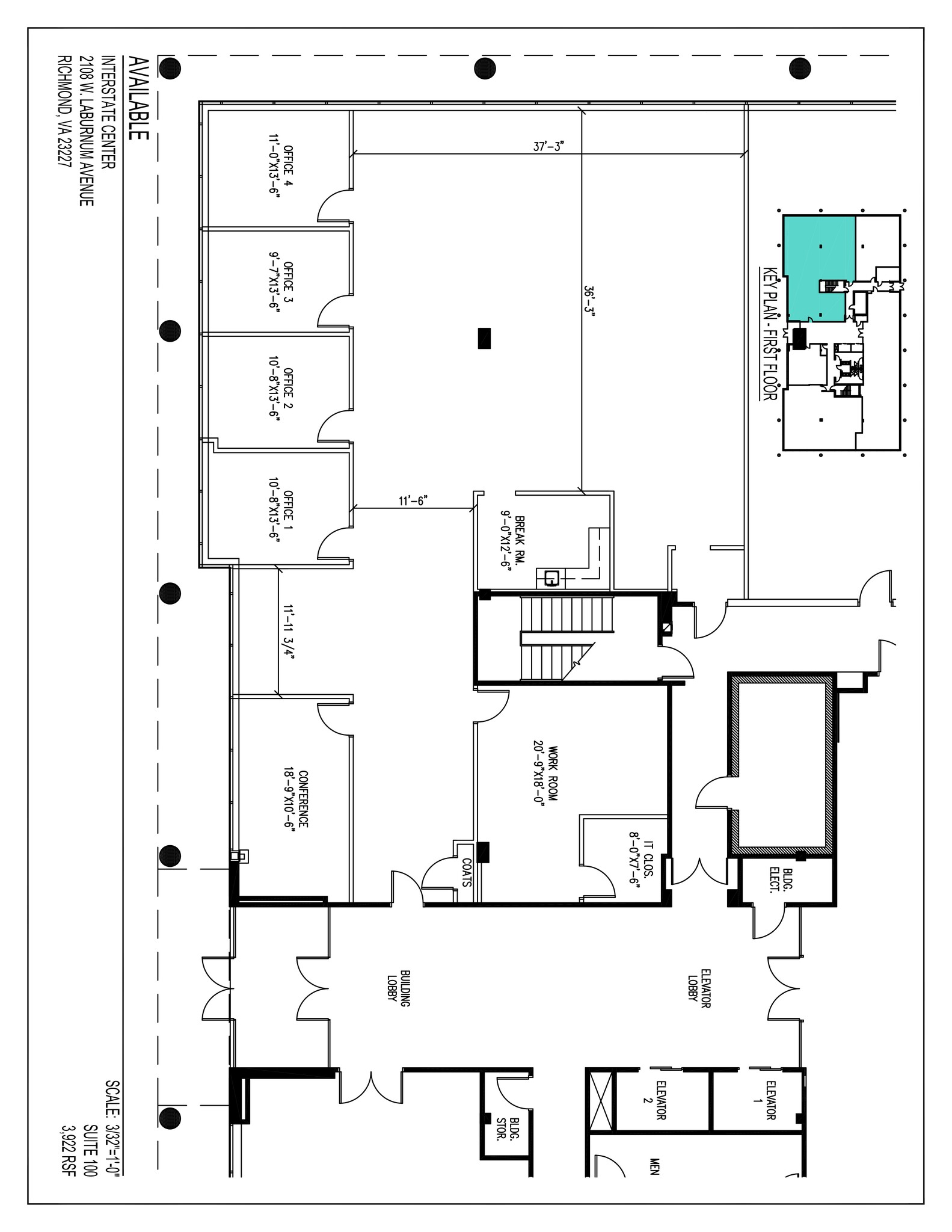 2108 W Laburnum Ave, Richmond, VA for rent Site Plan- Image 1 of 1