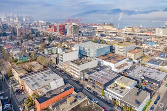 1231 Frances St, Vancouver, BC - Aerial  map view