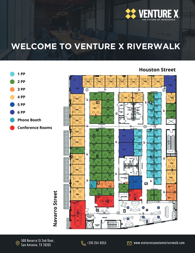 More details for 500 Navarro St, San Antonio, TX - Co-working to Rent
