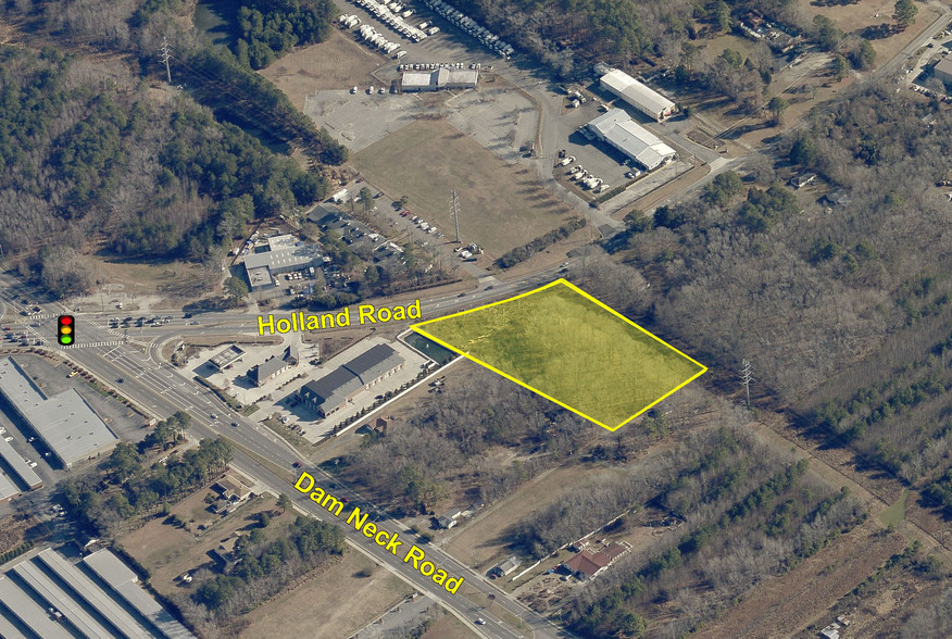 Holland Road Near Dam Nck, Virginia Beach, VA for sale - Building Photo - Image 1 of 1