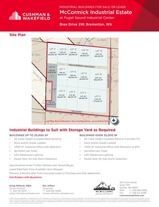 More details for 0000 Bree Dr SW, Bremerton, WA - Industrial for Sale