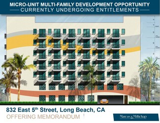 More details for 832 E 5th St, Long Beach, CA - Land for Sale