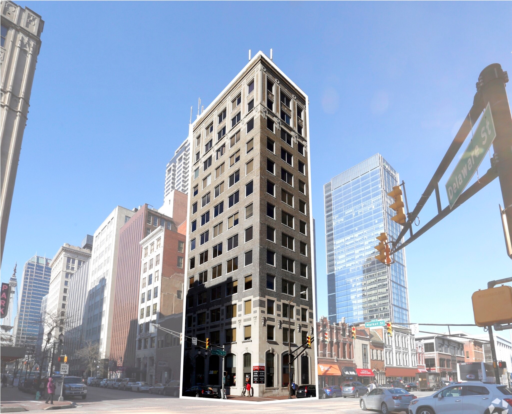 156-160 E Market St, Indianapolis, IN to rent Building Photo- Image 1 of 9