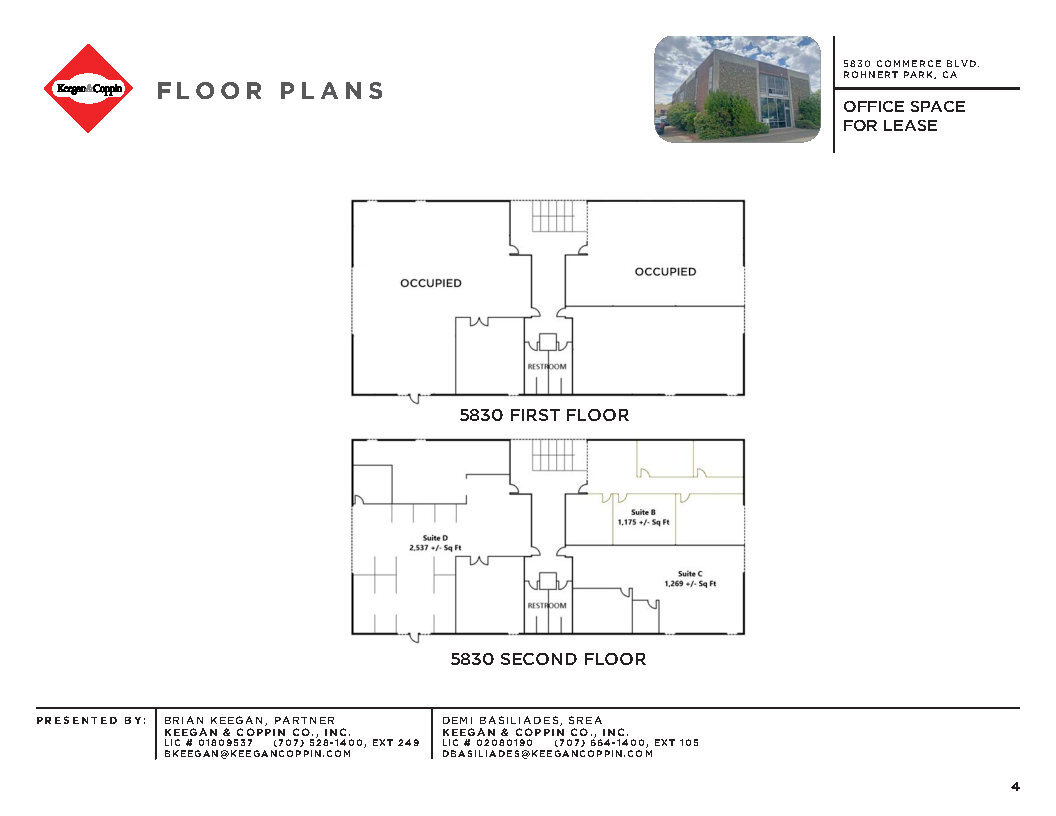 5830 Commerce Blvd, Rohnert Park, CA for rent Floor Plan- Image 1 of 1