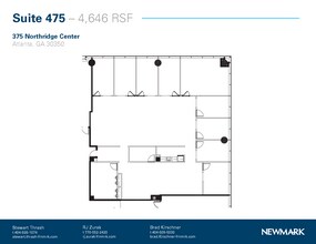 375 Northridge Rd, Atlanta, GA for rent Floor Plan- Image 1 of 1