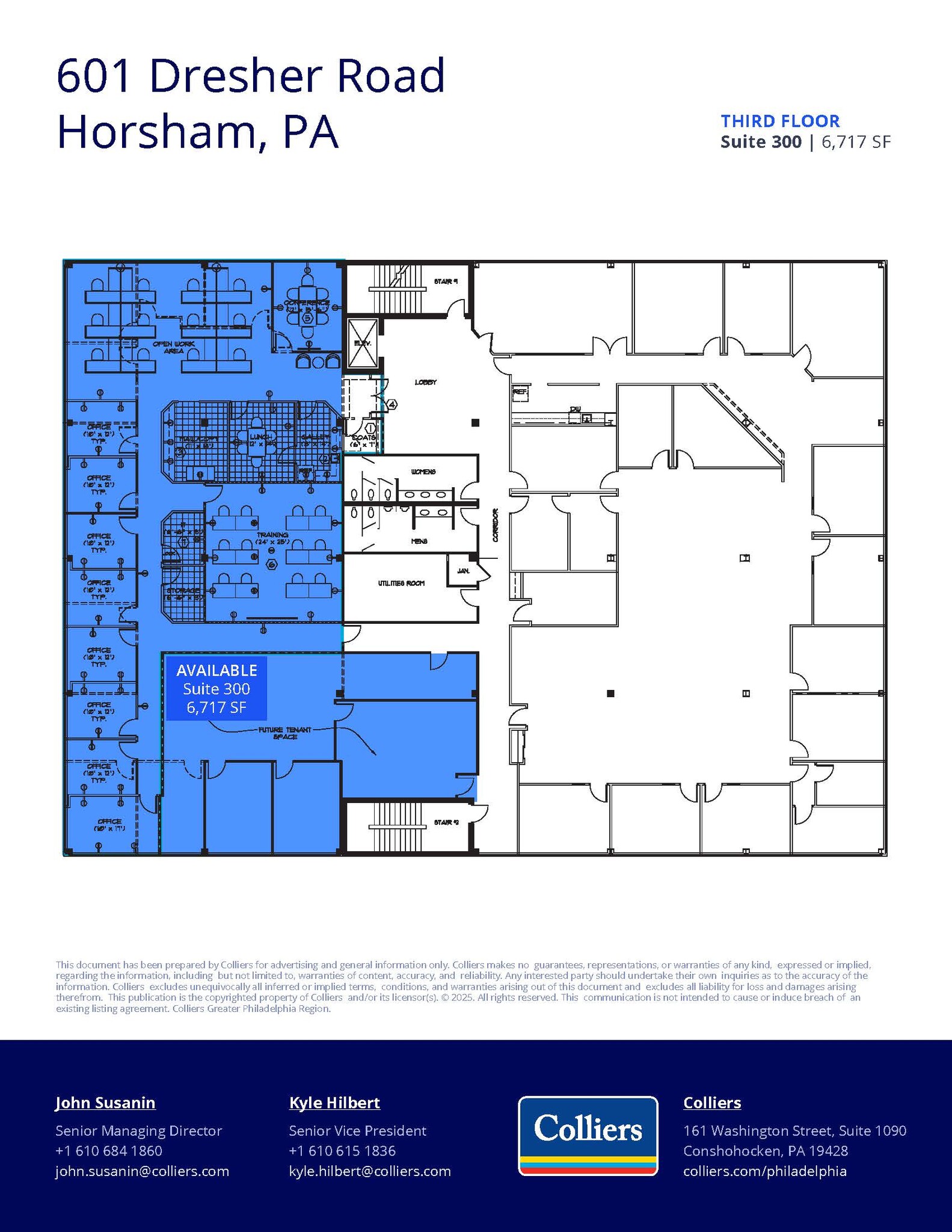 601 Dresher Rd, Horsham Township, PA to rent Floor Plan- Image 1 of 1