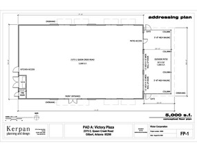 2343 E Queen Creek, Gilbert, AZ for rent Floor Plan- Image 2 of 8