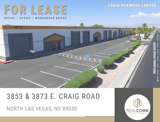 More details for 3853 E Craig Rd, North Las Vegas, NV - Light Industrial for Rent