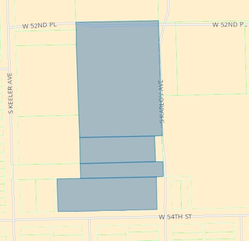 4131 W 52nd Pl, Chicago, IL for rent - Plat Map - Image 2 of 2