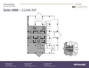 6 Concourse Pky NE, Atlanta, GA to rent Floor Plan- Image 1 of 3
