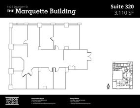 140 S Dearborn St, Chicago, IL to rent Site Plan- Image 1 of 2