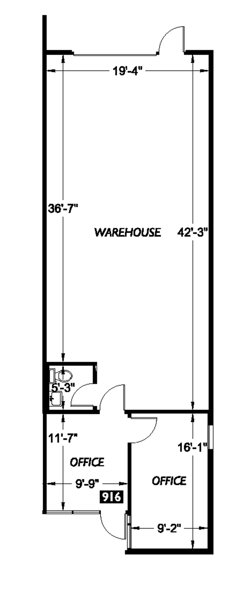 679-699 Strander Blvd, Tukwila, WA to rent Floor Plan- Image 1 of 1