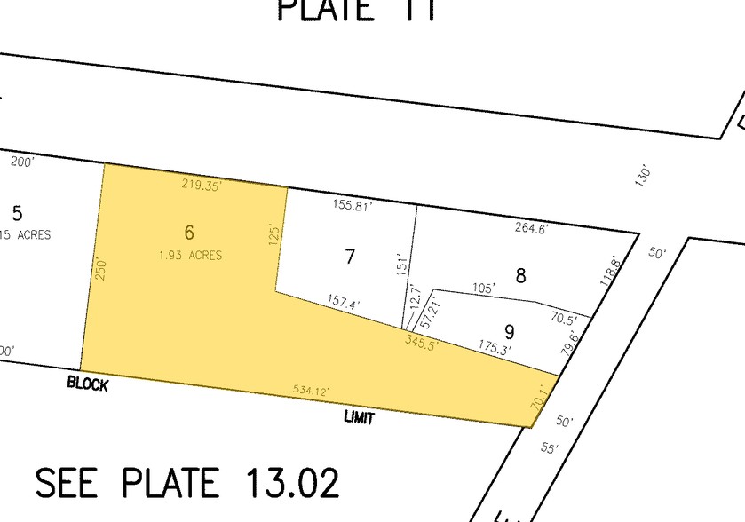 1035 N Black Horse Pike, Williamstown, NJ for rent - Plat Map - Image 2 of 6