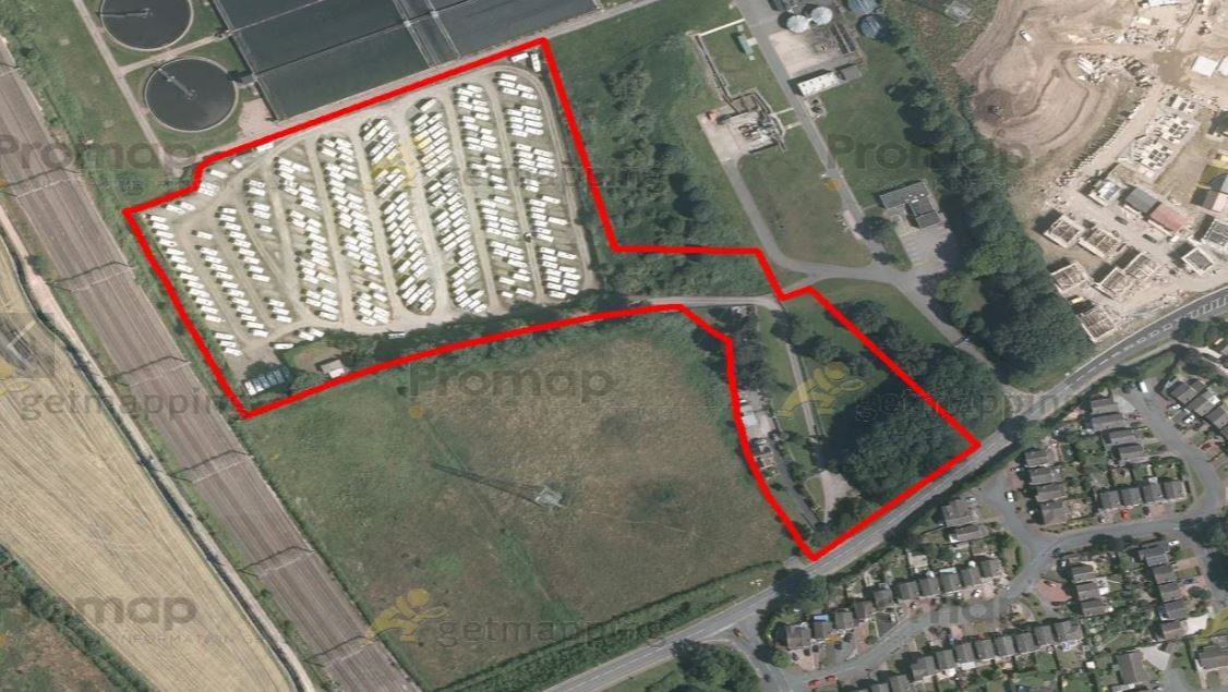 Land Coton Ln, Tamworth for sale Aerial- Image 1 of 1