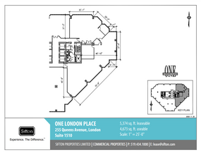 255 Queens Ave, London, ON for rent Floor Plan- Image 1 of 1