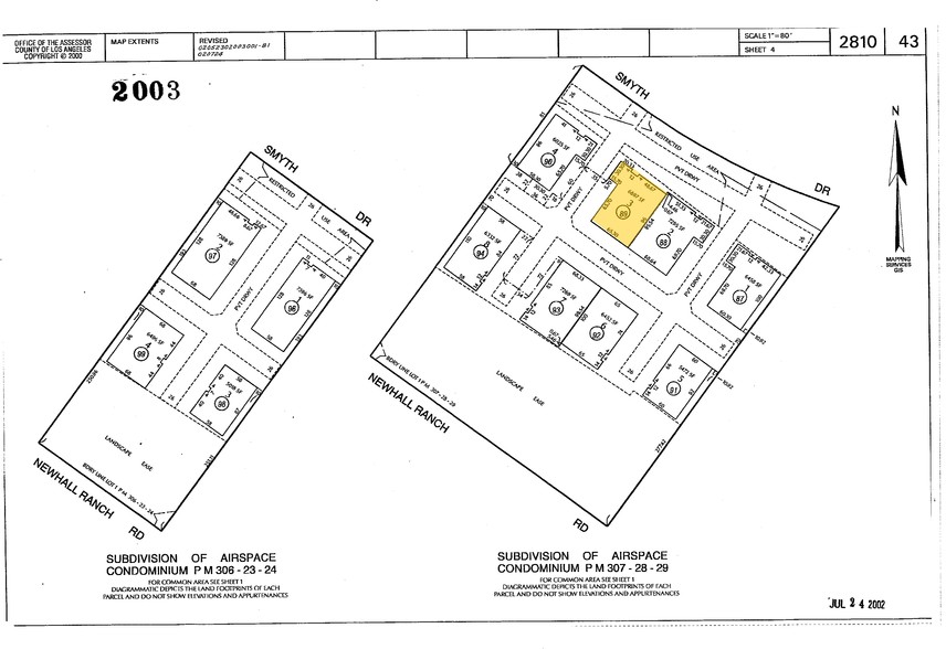 27935 Smyth Dr, Valencia, CA for sale - Plat Map - Image 3 of 3