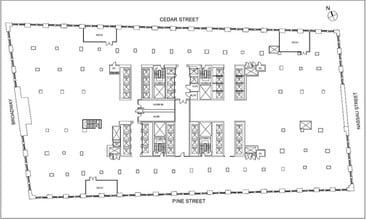 120 Broadway, New York, NY to rent Floor Plan- Image 1 of 3