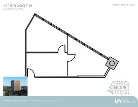 1415 North Loop W, Houston, TX for rent Floor Plan- Image 1 of 1