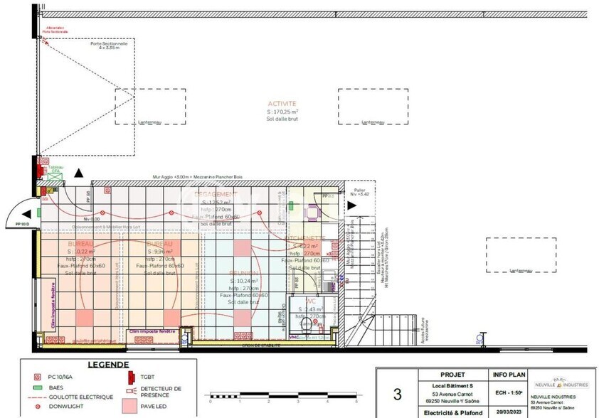 Light Industrial in Neuville Sur Saone to rent - Building Photo - Image 2 of 9