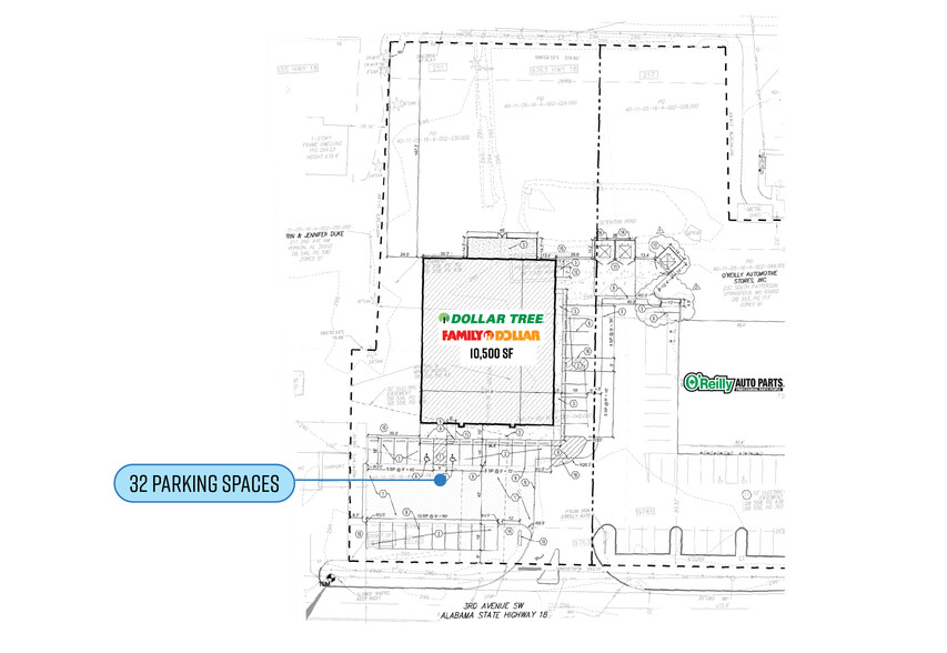 9747 Hwy 18, Vernon, AL for sale - Site Plan - Image 3 of 4