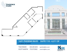1800 Phoenix Blvd, Atlanta, GA to rent Site Plan- Image 1 of 1