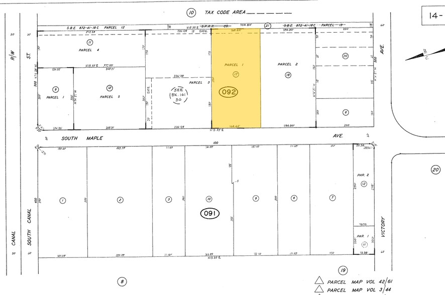 131 S Maple Ave, South San Francisco, CA for rent - Plat Map - Image 2 of 12