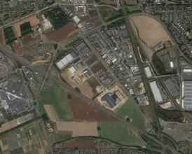 Lieusaint, SEM - AERIAL  map view