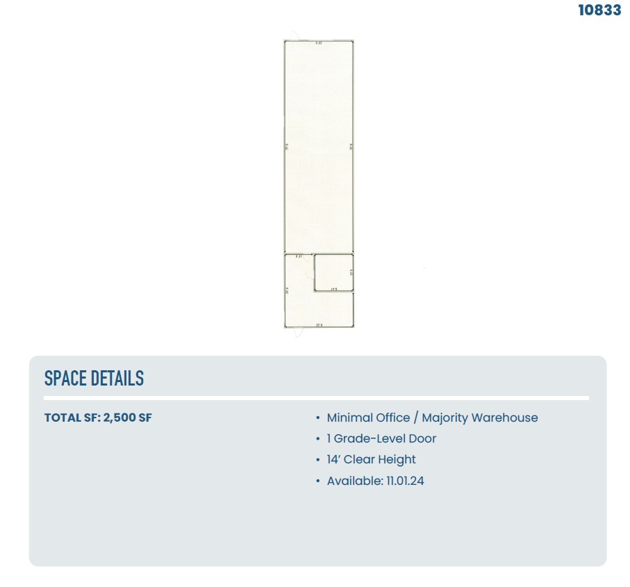 10800-10812 Hillpoint Dr, San Antonio, TX for rent Floor Plan- Image 1 of 1