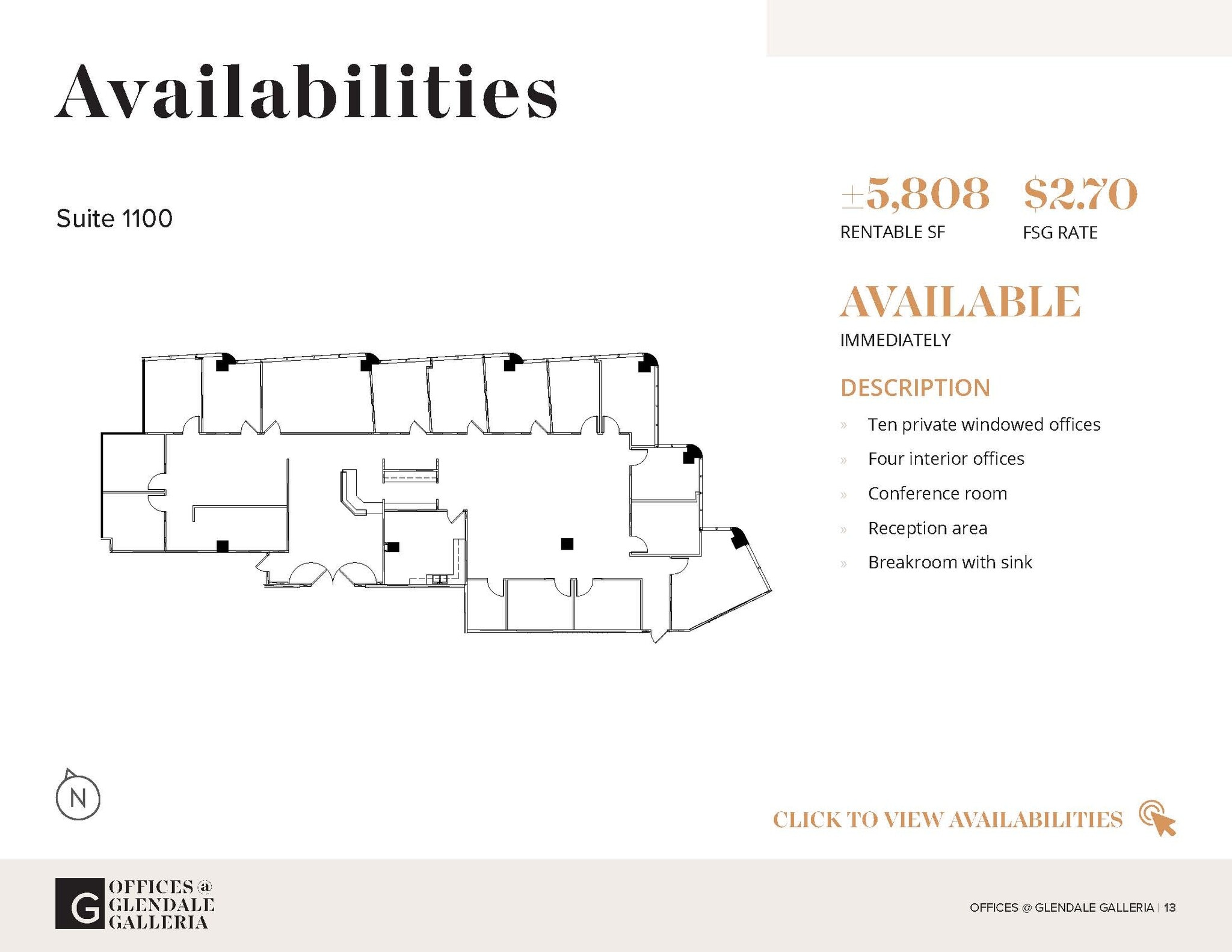 100 W Broadway, Glendale, CA to rent Floor Plan- Image 1 of 1