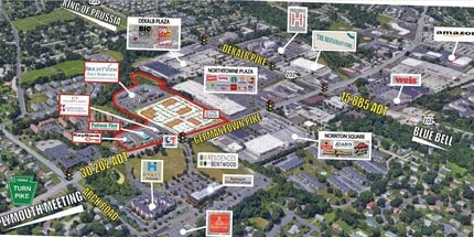 150 E Germantown Pike, East Norriton Township, PA - Aerial  map view