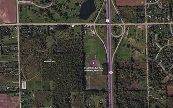 3560 Willis Rd, York Twp, MI - aerial  map view