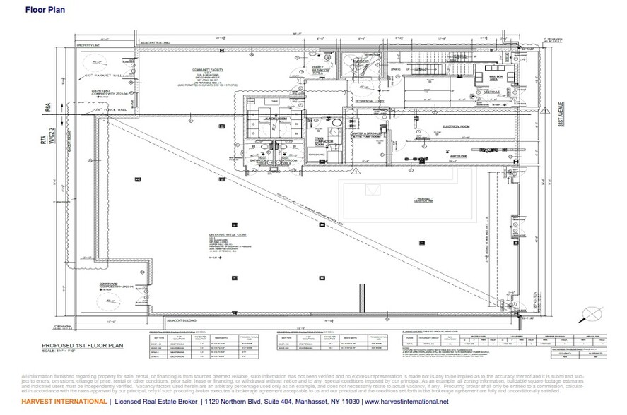 21-11 31st Ave, Astoria, NY for rent - Floor Plan - Image 2 of 2