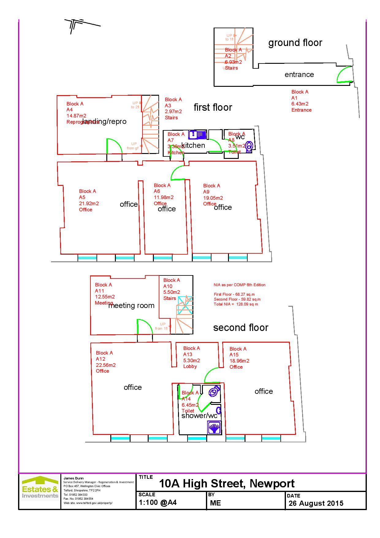 10A High St, Newport to rent Floor Plan- Image 1 of 1