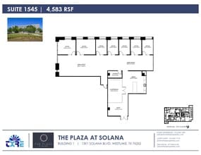1301 Solana Blvd, Westlake, TX to rent Floor Plan- Image 1 of 6