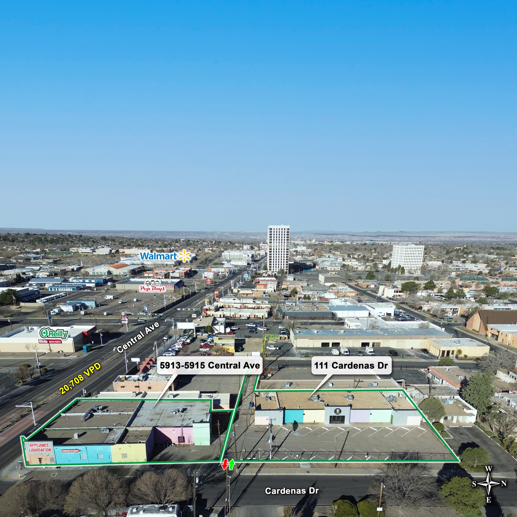 5913-5915 Central Ave NE, Albuquerque, NM to rent Building Photo- Image 1 of 13